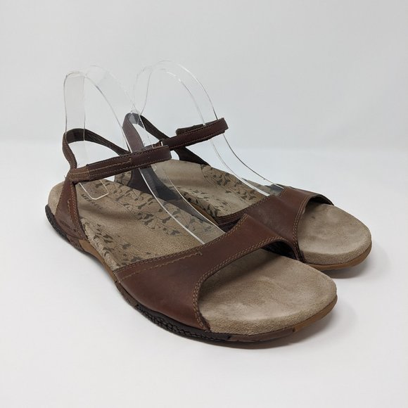 merrell womens leather sandals